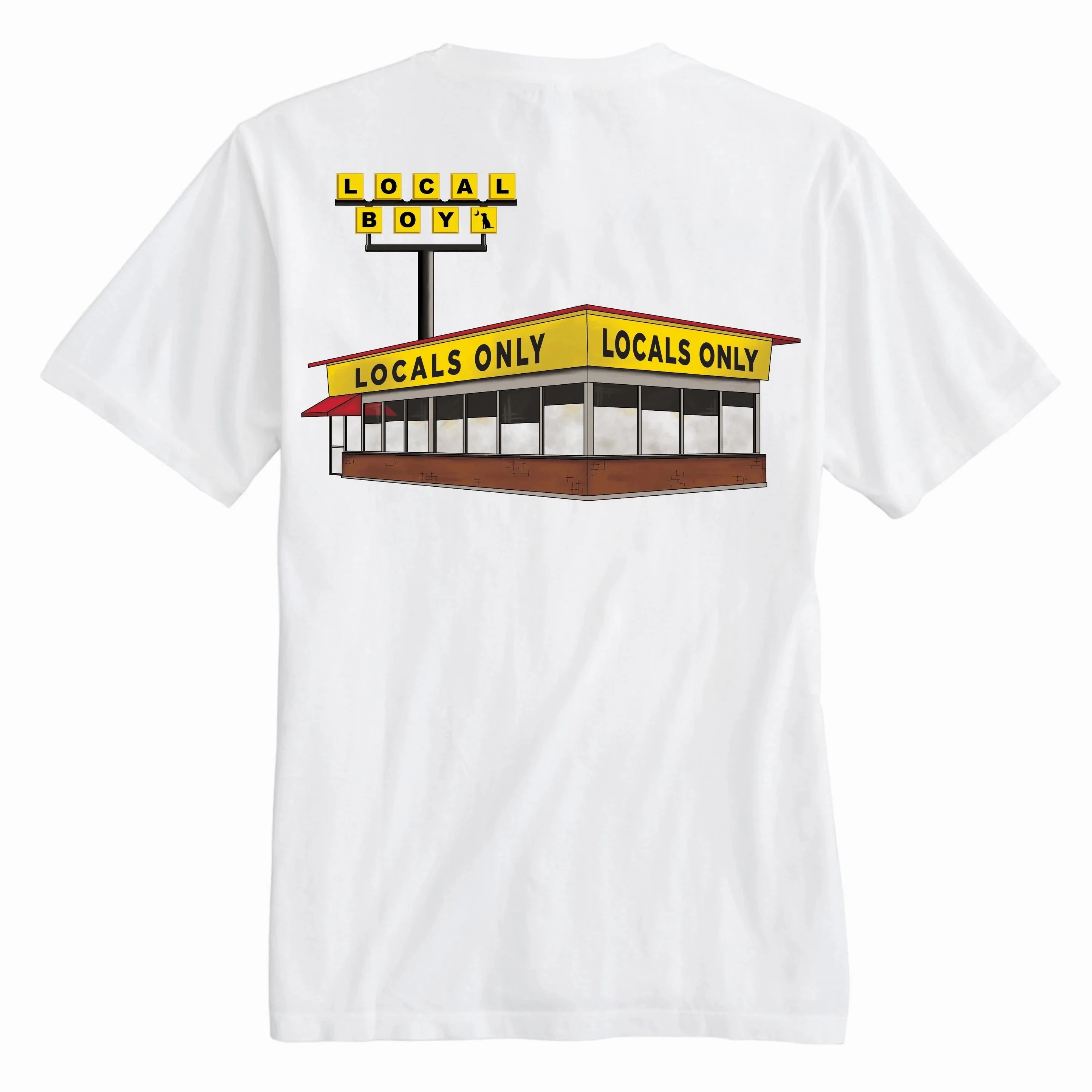 Local Boy Men's Waho SS Tee On-the-Go Fashion