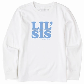 Basic Comfort Kids Lil Sis Long Sleeve Crusher Tee