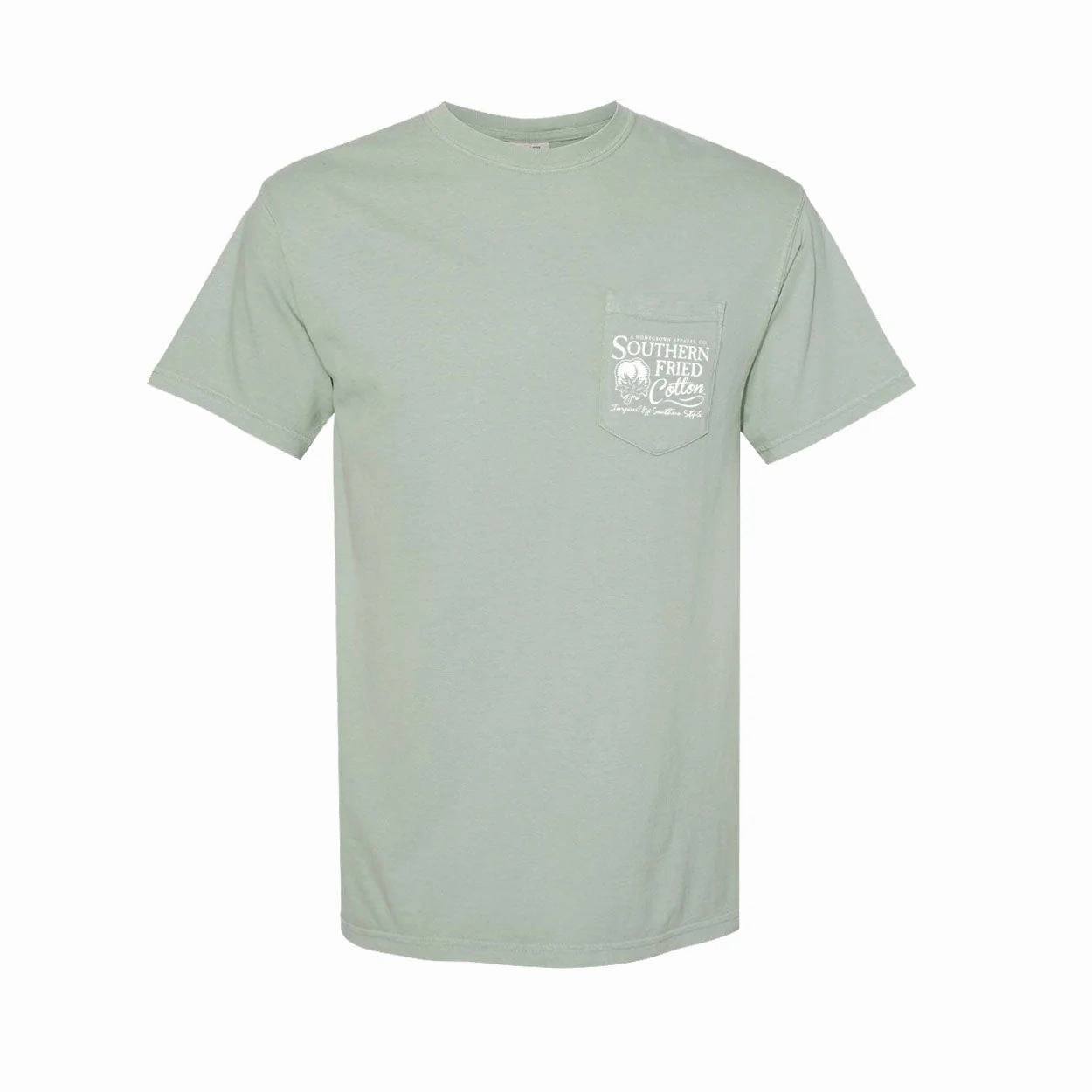 Southern Fried Cotton Old School Camo Badge Tee - Bay Limited Edition