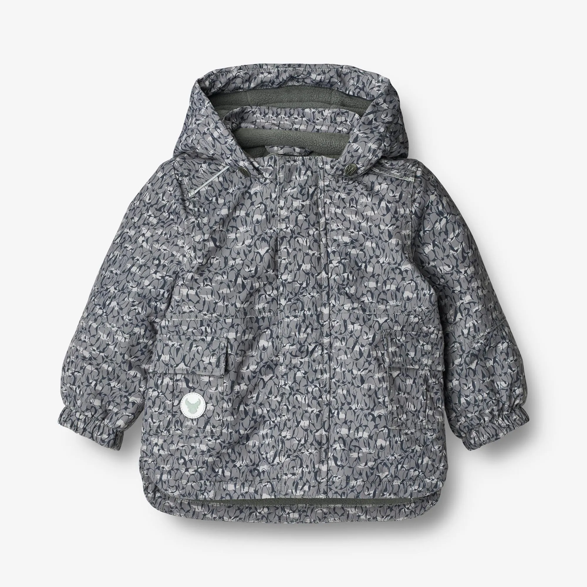 Jacket Johan Tech | Baby - autumn sky penguins Urban Hike Style Glow In The Dark Accents