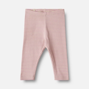 Cycling Trip Minimalist Style Leggings Jules - pink lilac stripe