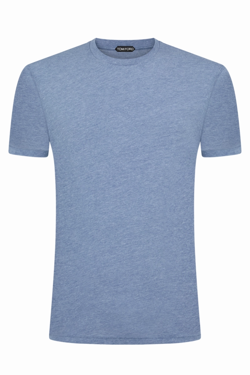 Everyday Flex Casual Flex Design M??lange Crewneck T-Shirt