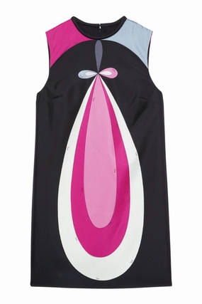 Maddalena Print Twill Mini Dress Beach Walk Wardrobe-Staple