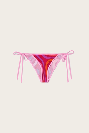 Marmo Print Bikini Brief Durable Material