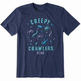 Sport Flex Fit Men's Creepy Crawlers Club Short Sleeve Tee