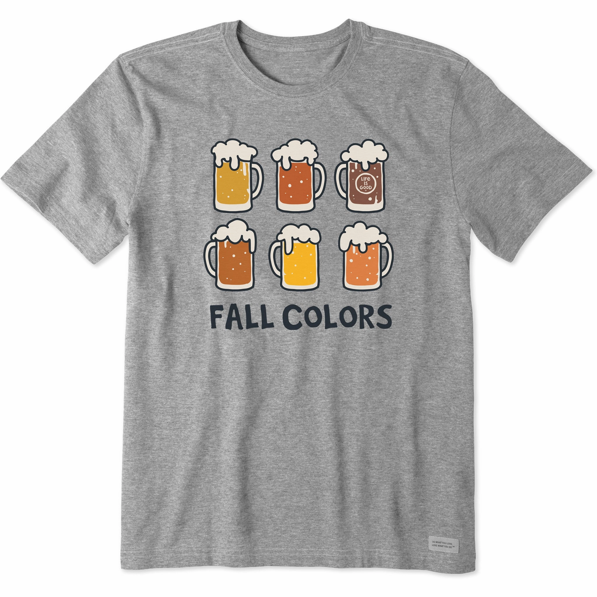 Men's Fall Colors Six Beers Short Sleeve Tee kids'