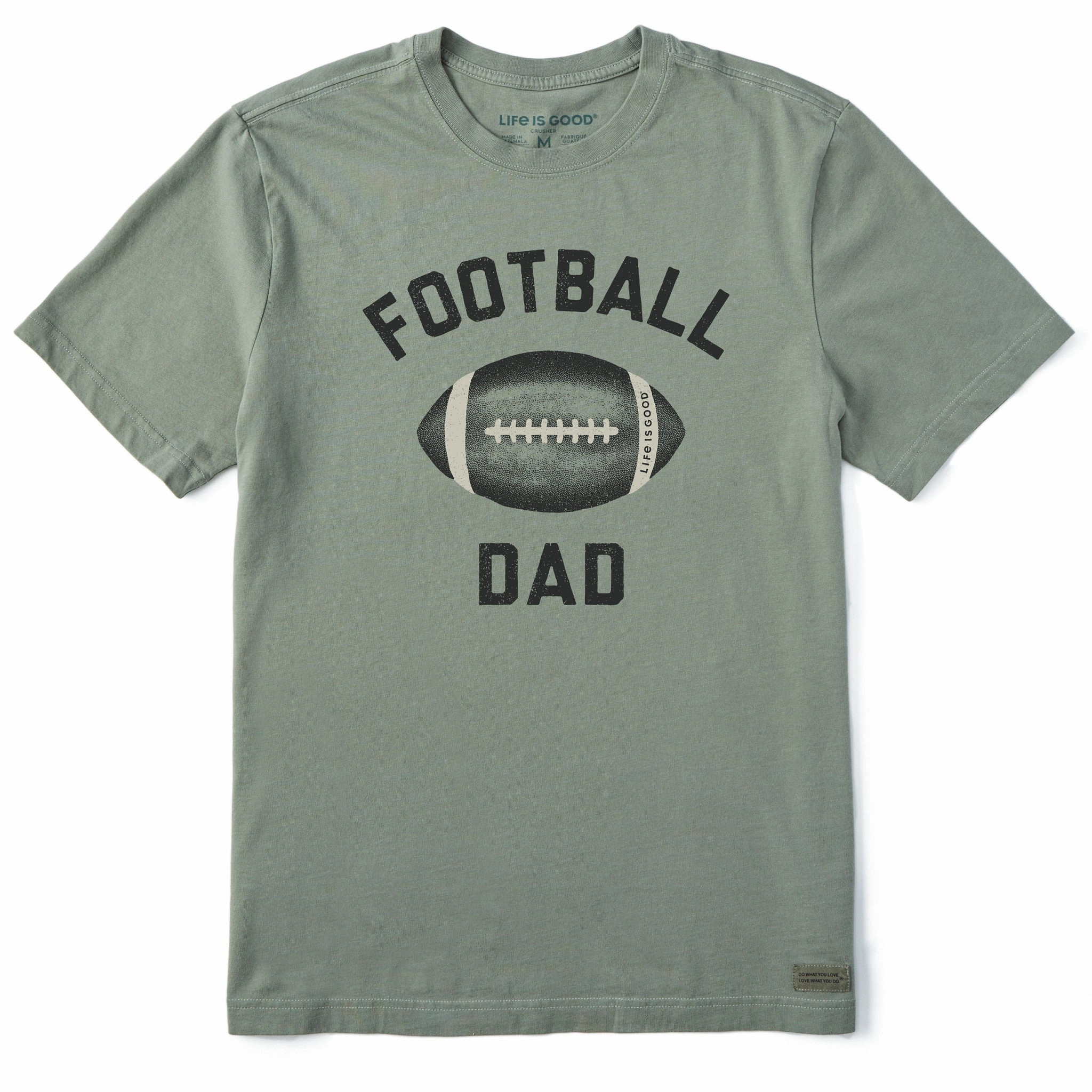 Chic Vibe Fit for All Seasons Men's Football Loving Dad Short Sleeve Tee