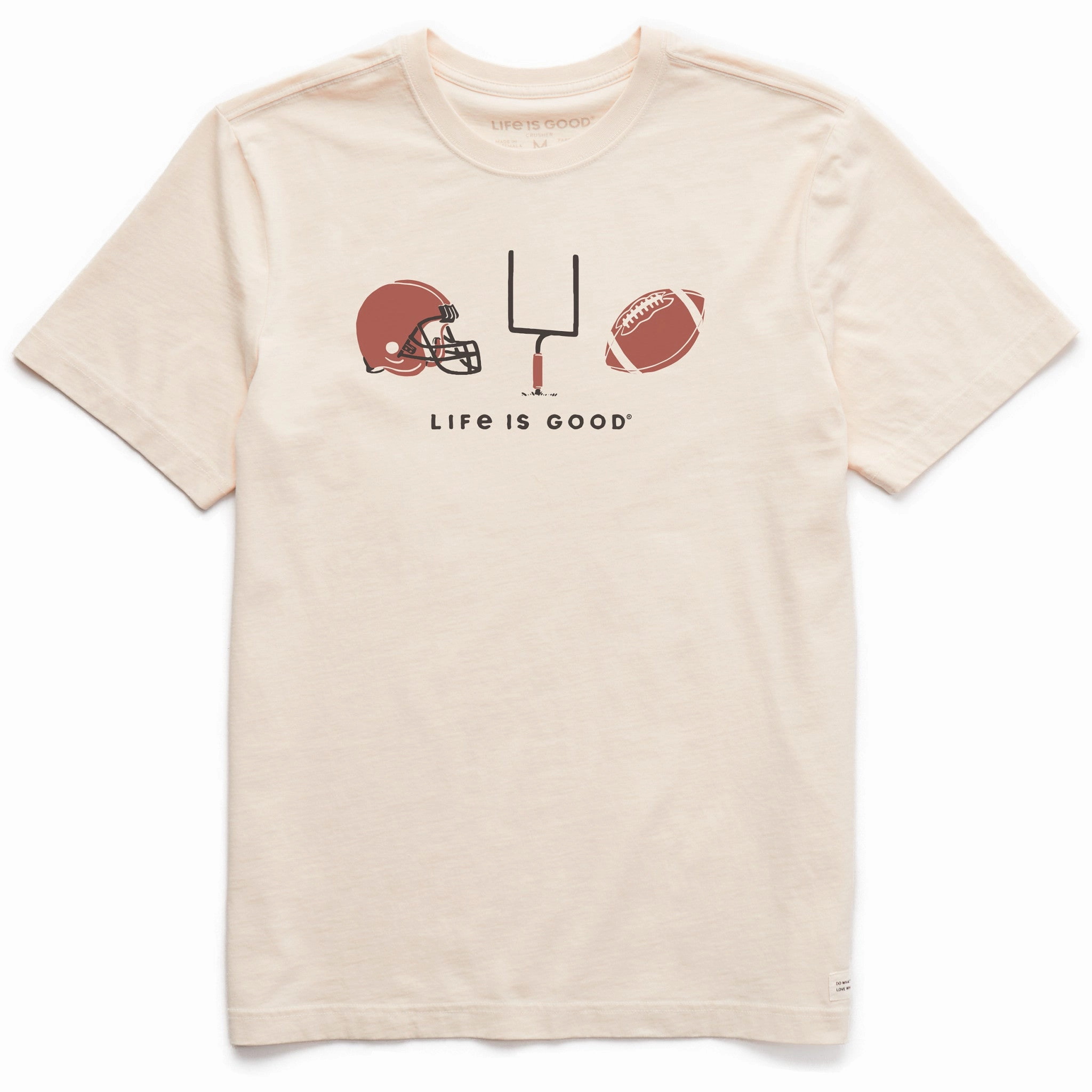 Weekend Comfort Comfort Stretch Fit Men's Football Trio Short Sleeve Crusher Tee