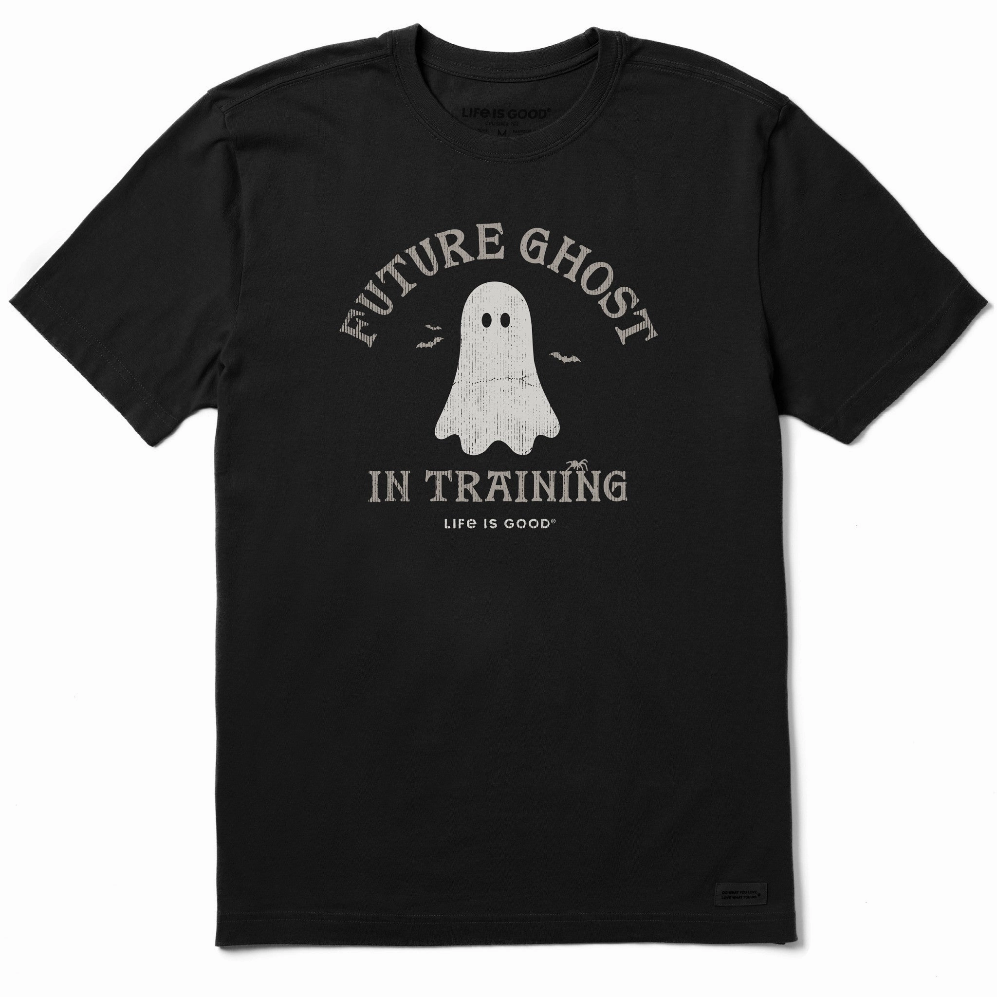 Adjustable Hem Luxurious Men's Future Ghost in Training Short Sleeve Crusher Tee