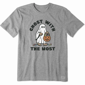 Comfy Stretch Fit Men's Ghost with the Most Short Sleeve Tee