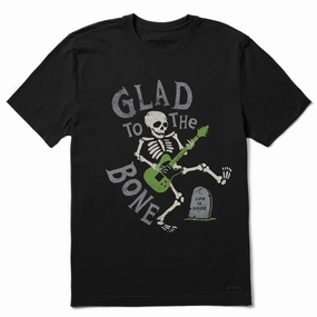 Quick-Drying Shirt Men's Glad to the Bone Short Sleeve Crusher Tee