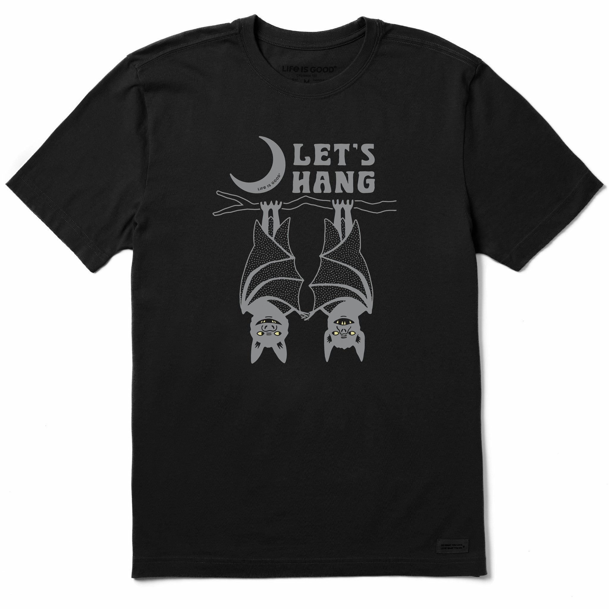 Men's Let's Hang Short Sleeve Crusher Tee Vintage authenticity