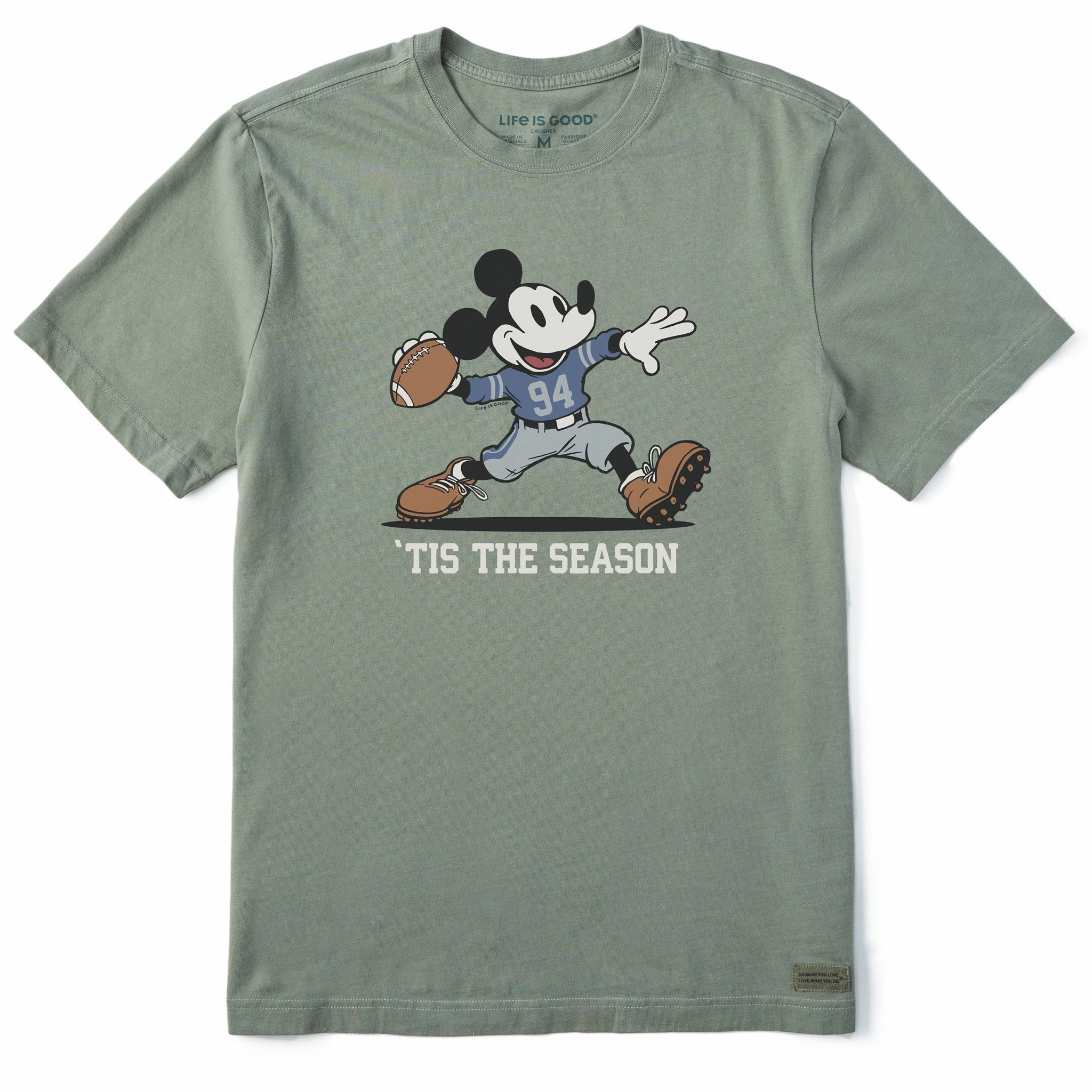 Men's Tis the Season Willie Short Sleeve Crusher Tee Lightweight Layer Perfect Wear