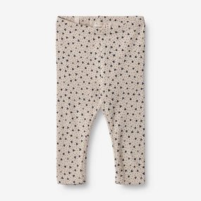 Jersey Leggings Jules | Baby - soft beige clover Extra Soft Morning Jog Trendy Comfort Wear