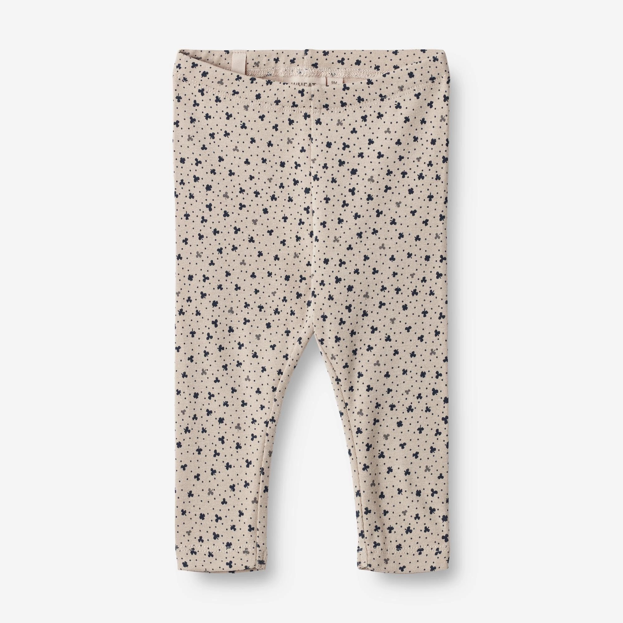 Jersey Leggings Jules | Baby - soft beige clover Extra Soft Morning Jog Trendy Comfort Wear