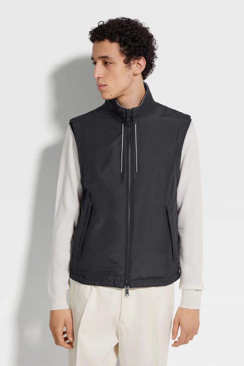 Cold Weather Protection Microfiber Reversible Brezza Vest