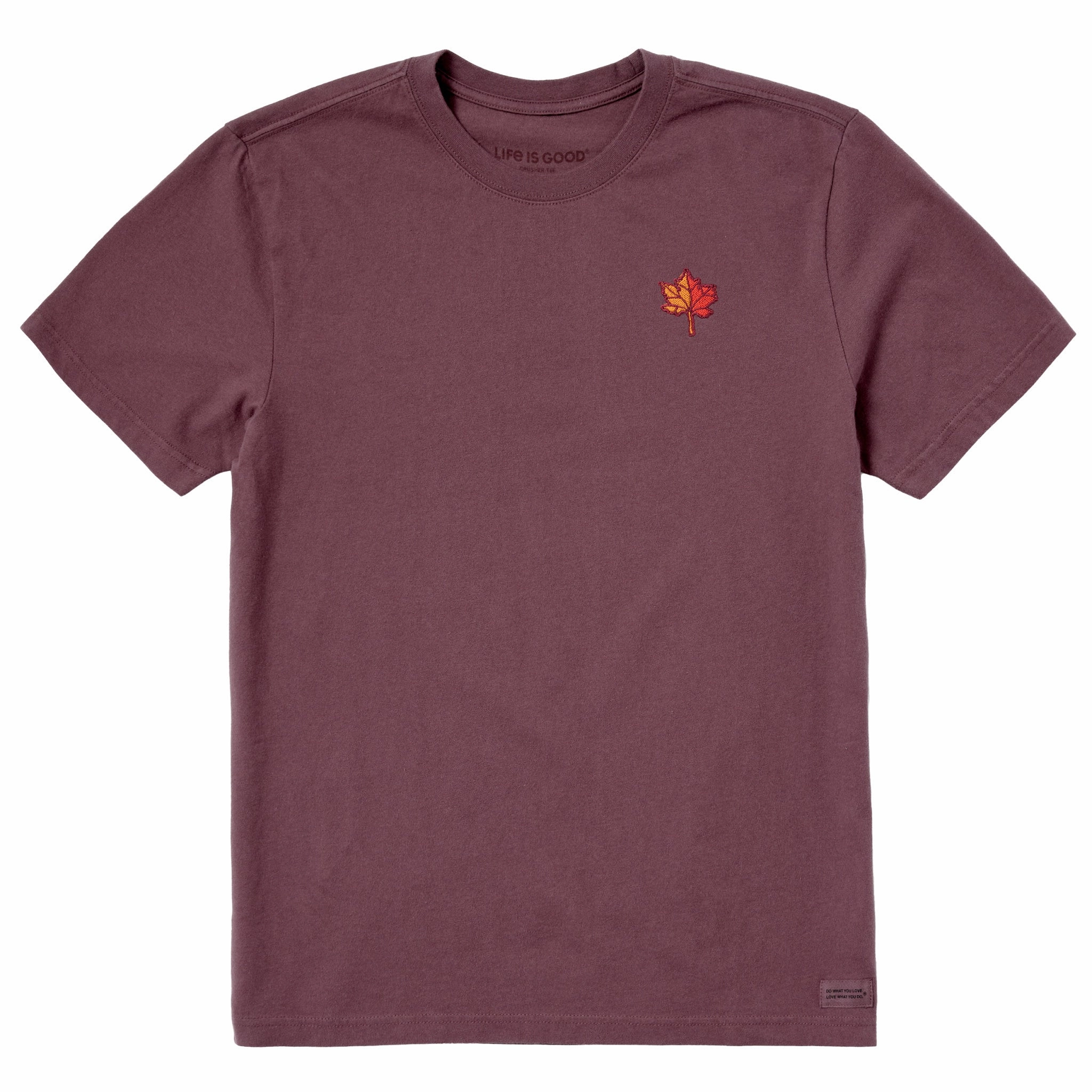 Men's Maple Leaf Short Sleeve Crusher Tee Award-winning