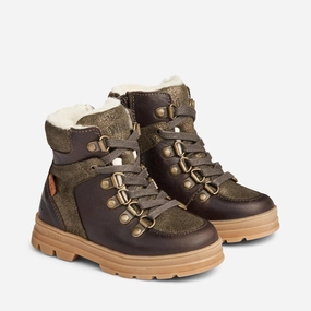 Thermal Core Morning Walk Urban Ready Toni Tex Hiker Glitter - brown