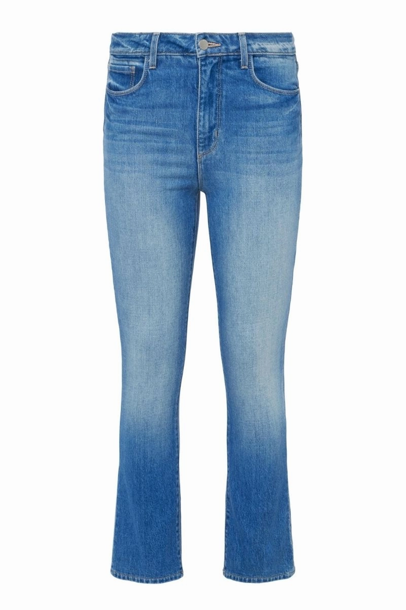 Mira Cropped Micro Boot Jean Road Trip Bold Look Smart Casual Lightwear Option