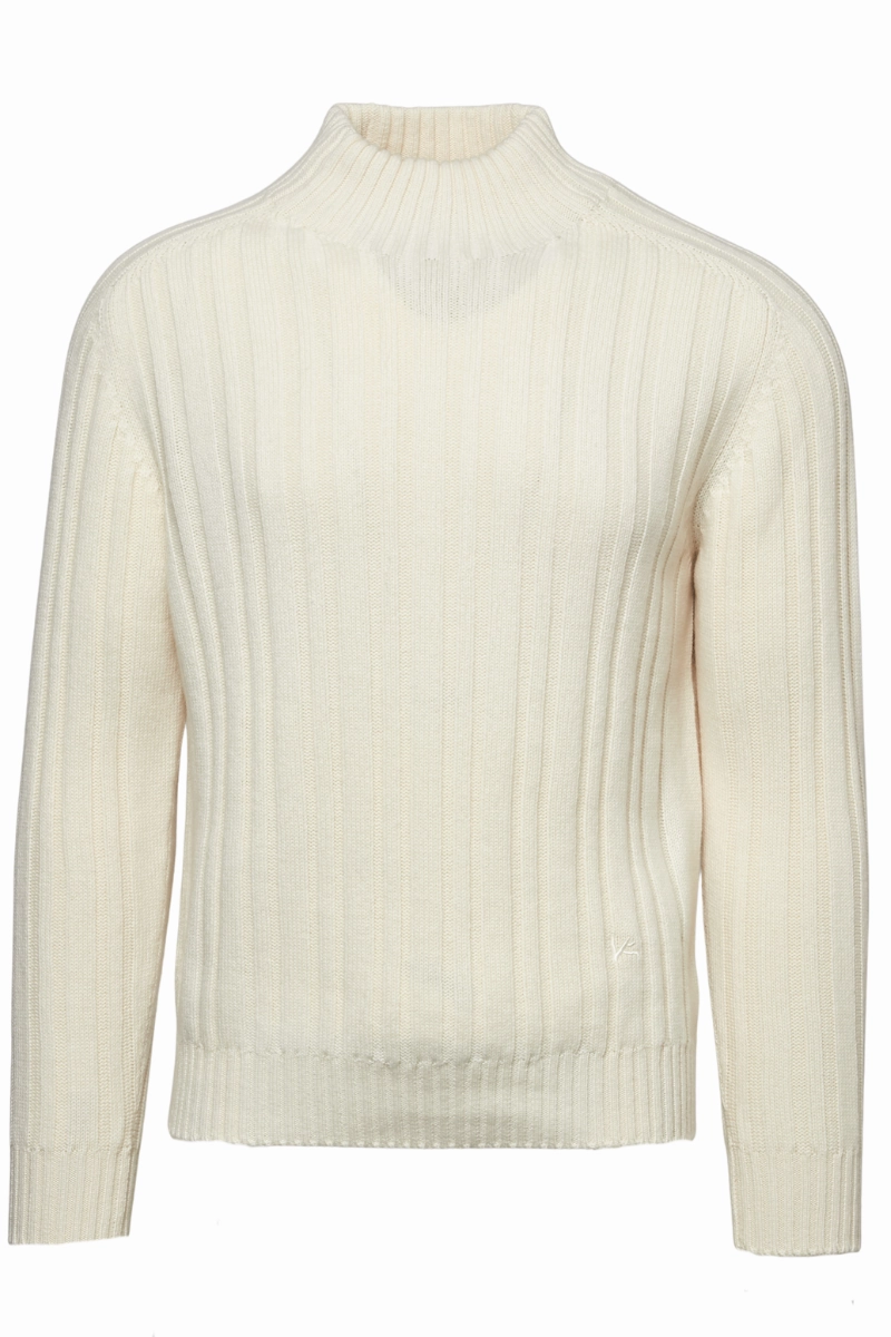 Essential Knitwear Mock Neck Sweater