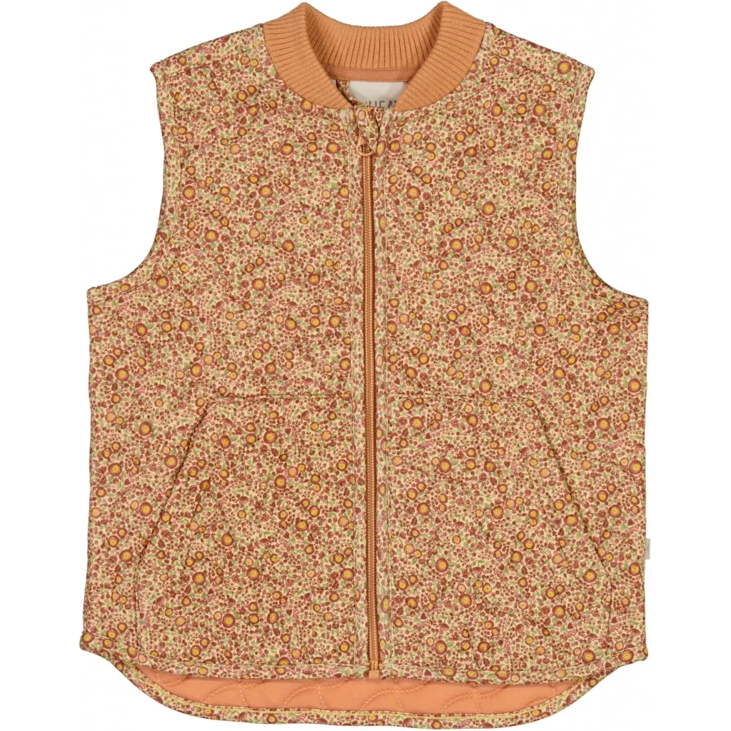 Thermo Gilet Eden - buttercups Lightweight Polyester Blend Minimalist Aesthetic