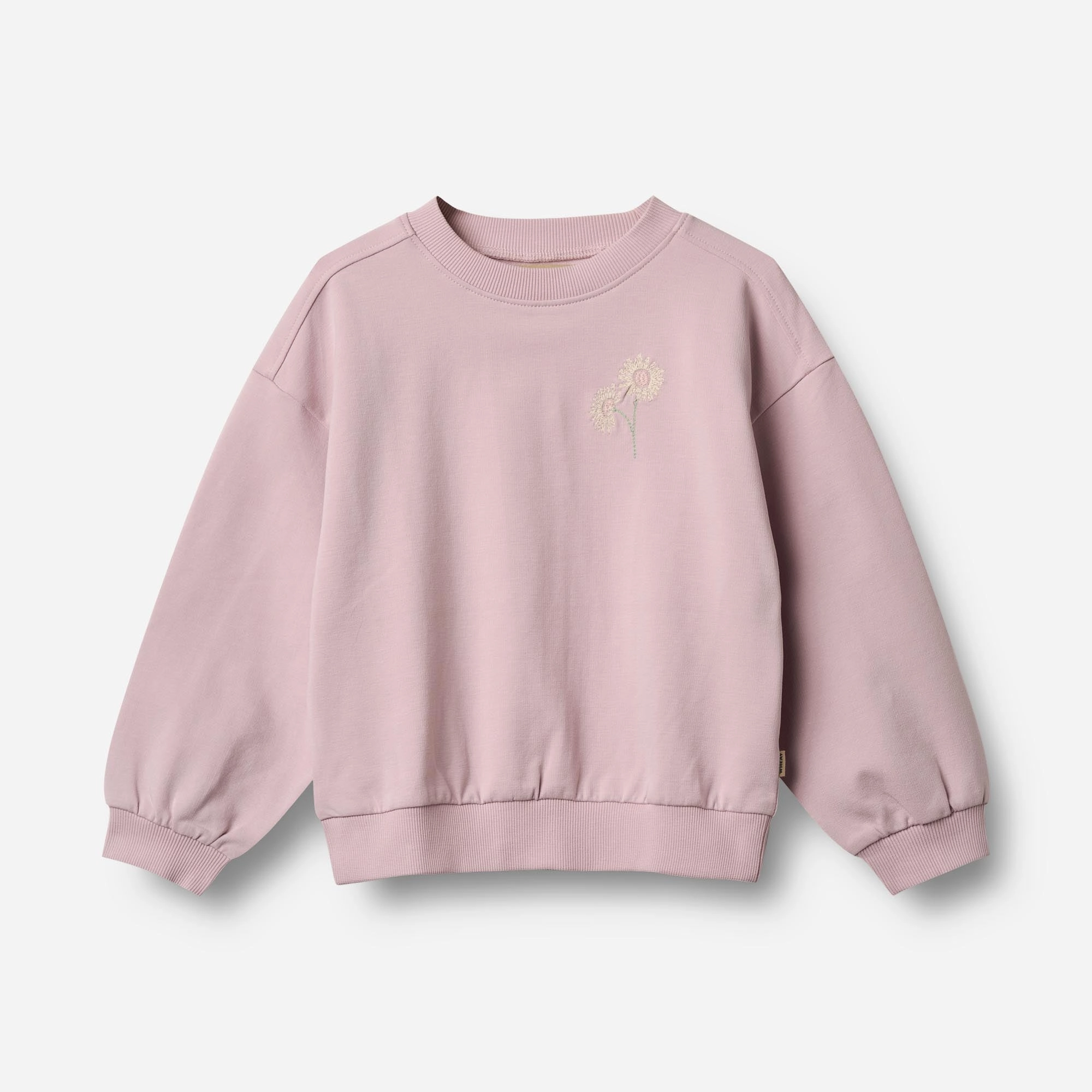 Sweatshirt L/S Embroidery Eliza - lavender mist Leather Unique selling points