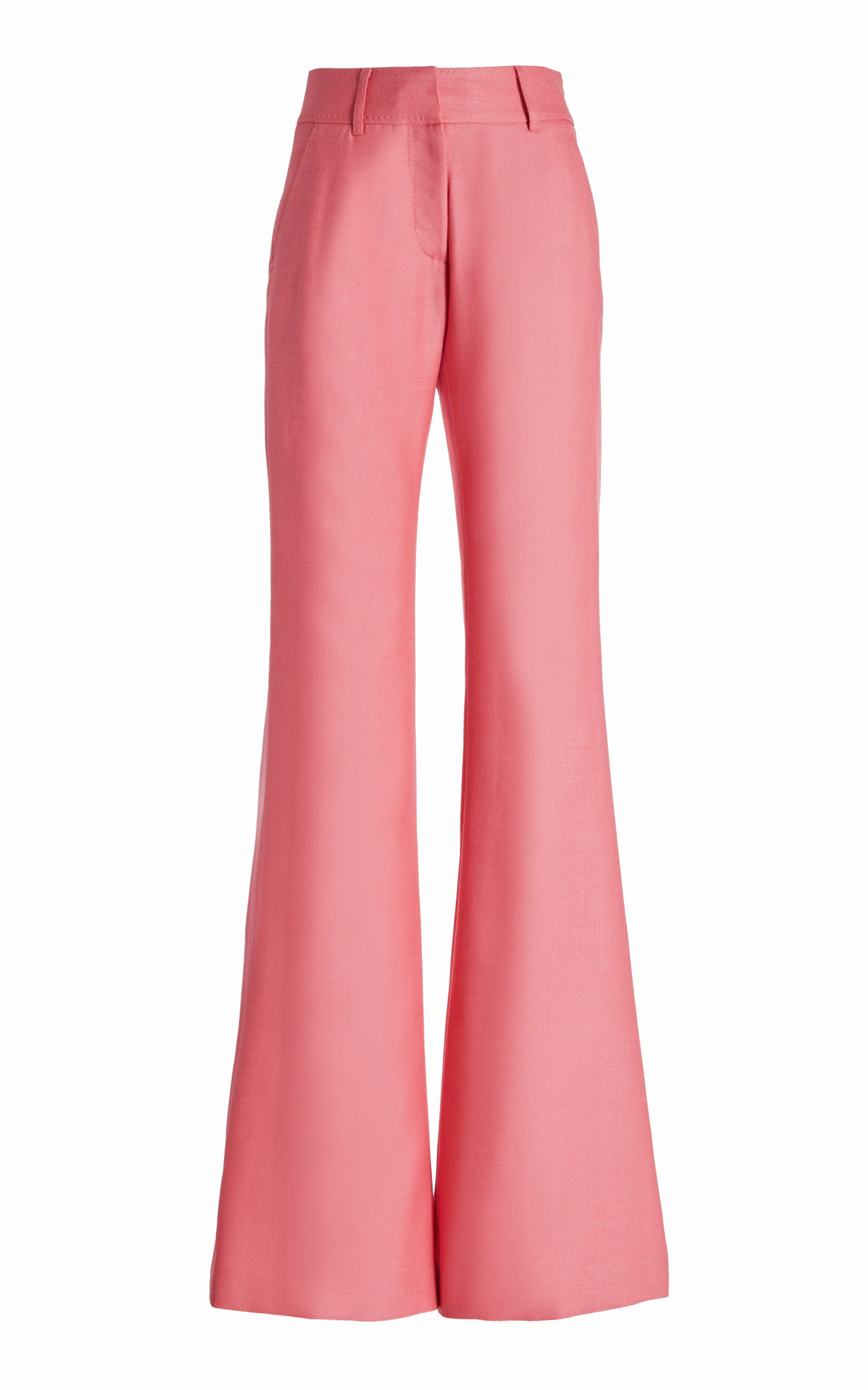 Rhein Pant in Watermelon Silk Virgin Wool Timeless business wear