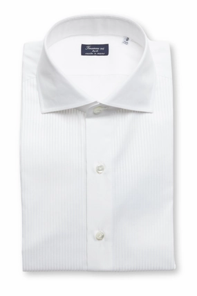 Reinforced Elasticity Casual Look Napoli Classic Tuxedo Shirt