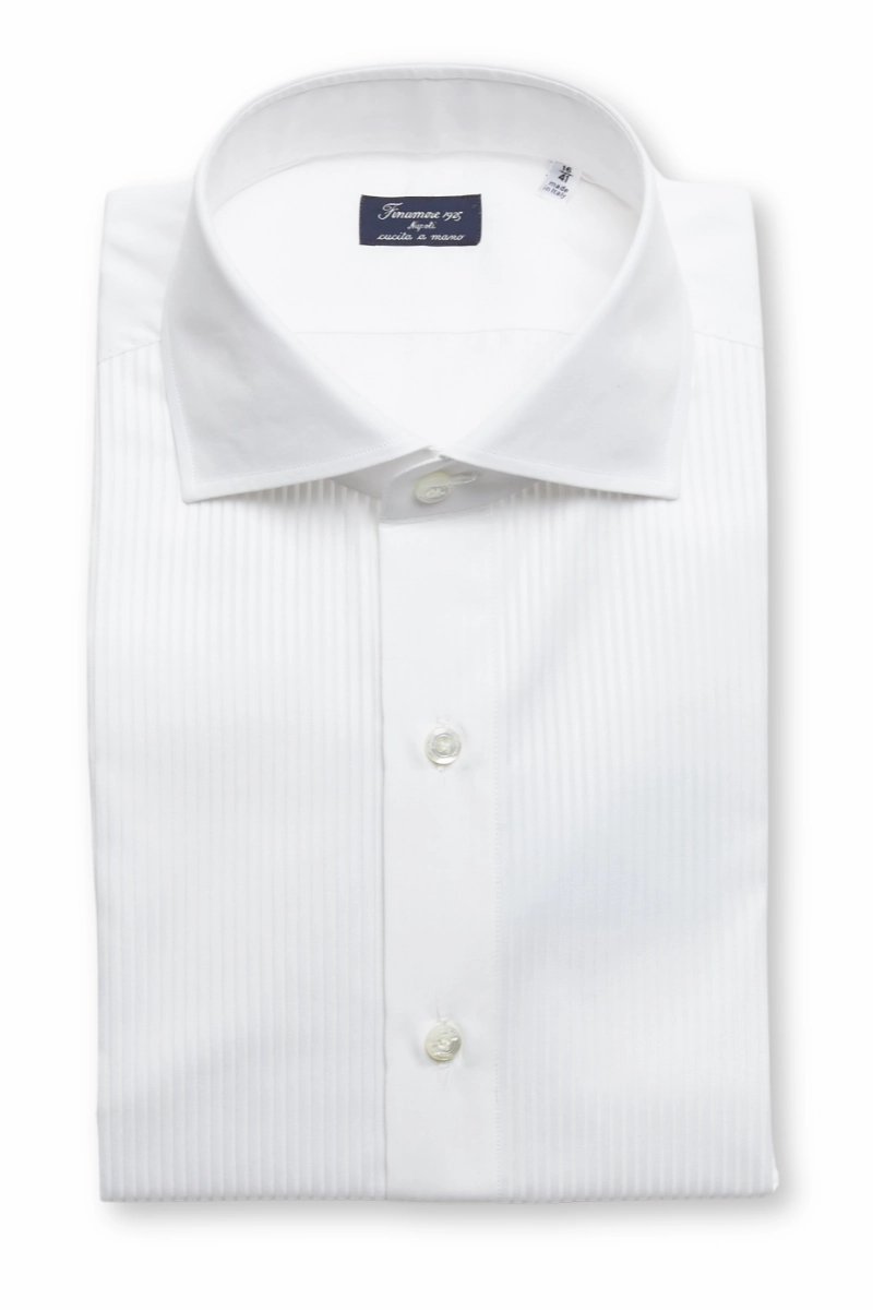 Reinforced Elasticity Casual Look Napoli Classic Tuxedo Shirt