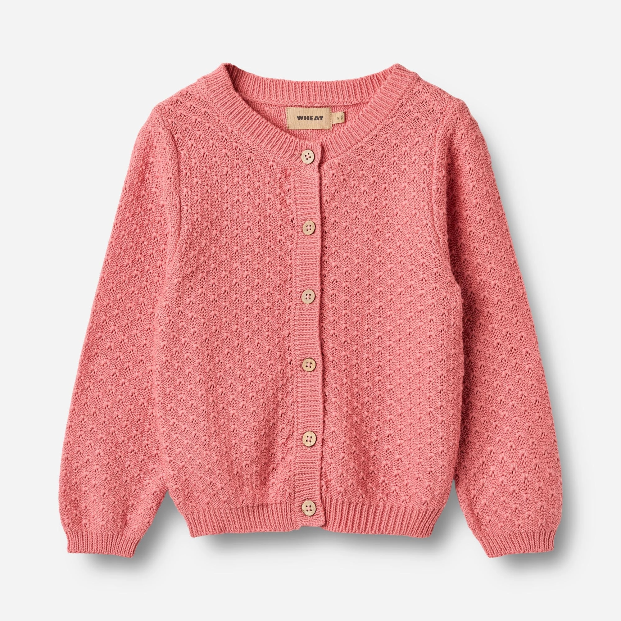 Knit Cardigan Magnella - soft pink Cozy Fleece Wrinkle Resistant