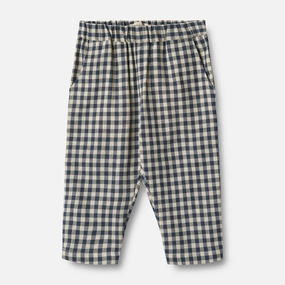 Trousers Andy - blue check All Season