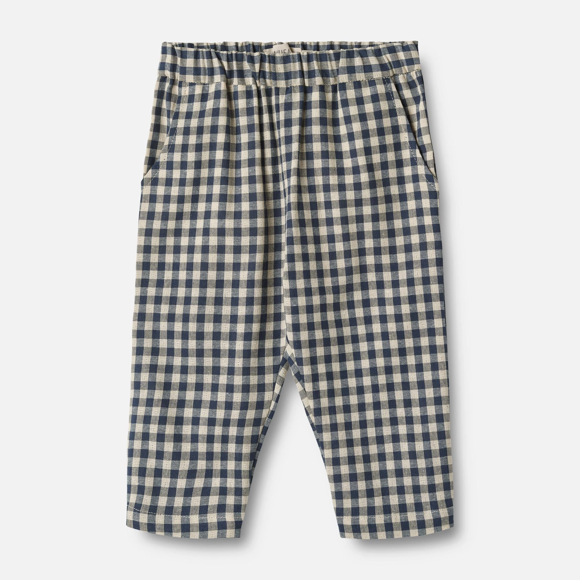 Trousers Andy - blue check All Season