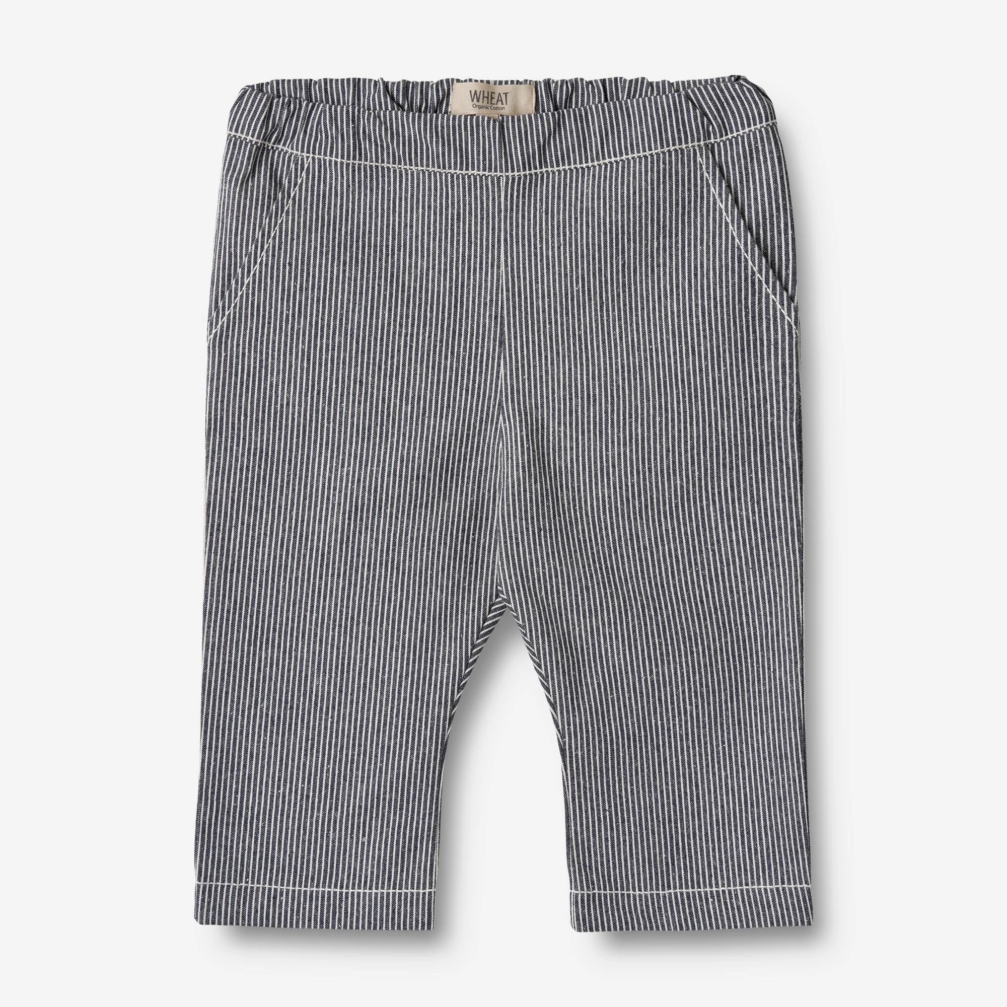 Trousers Andy - denim stripe Agile Fit Breathable Stretch Wear