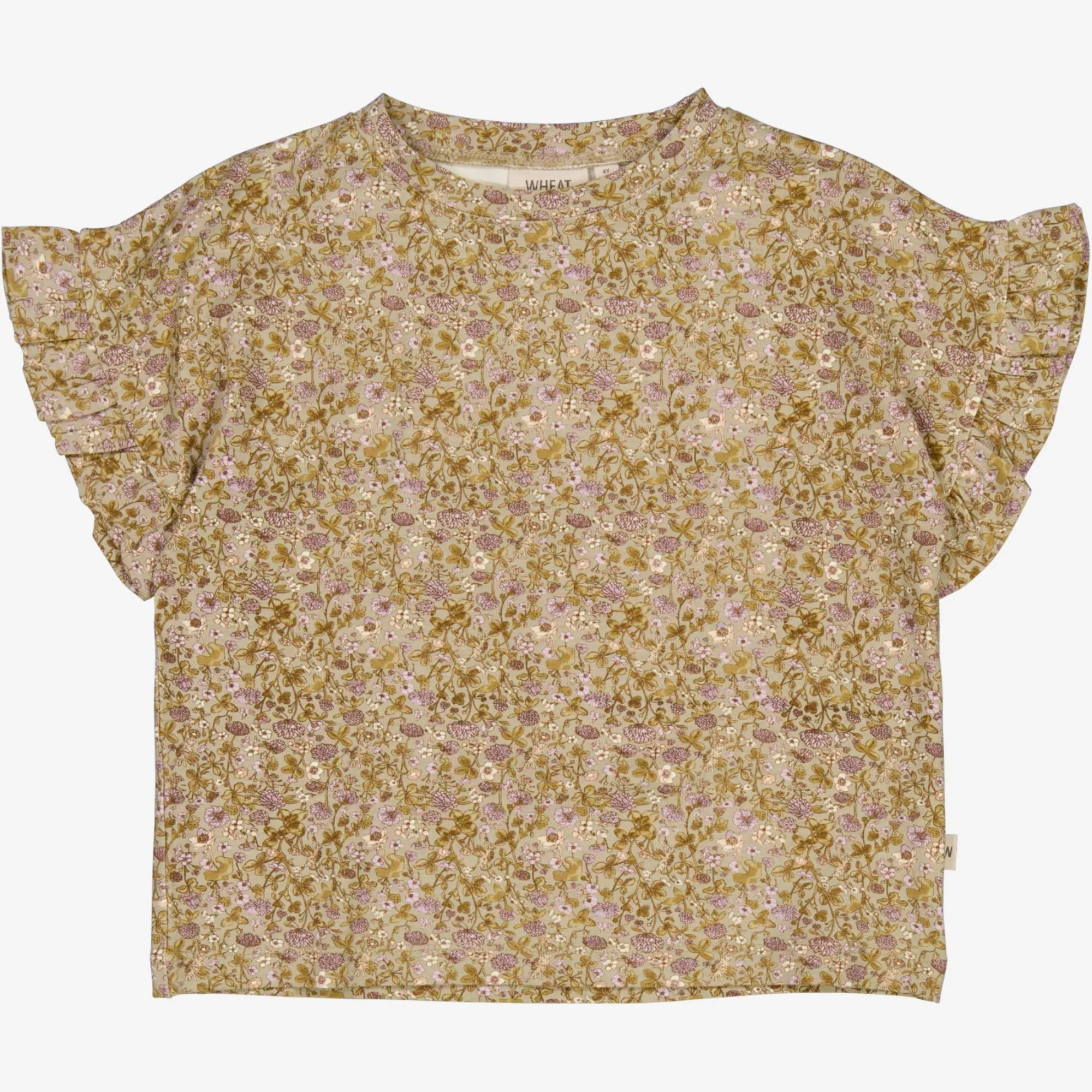 T-Shirt Ally - fossil flowers light layering Chic Casual Wear