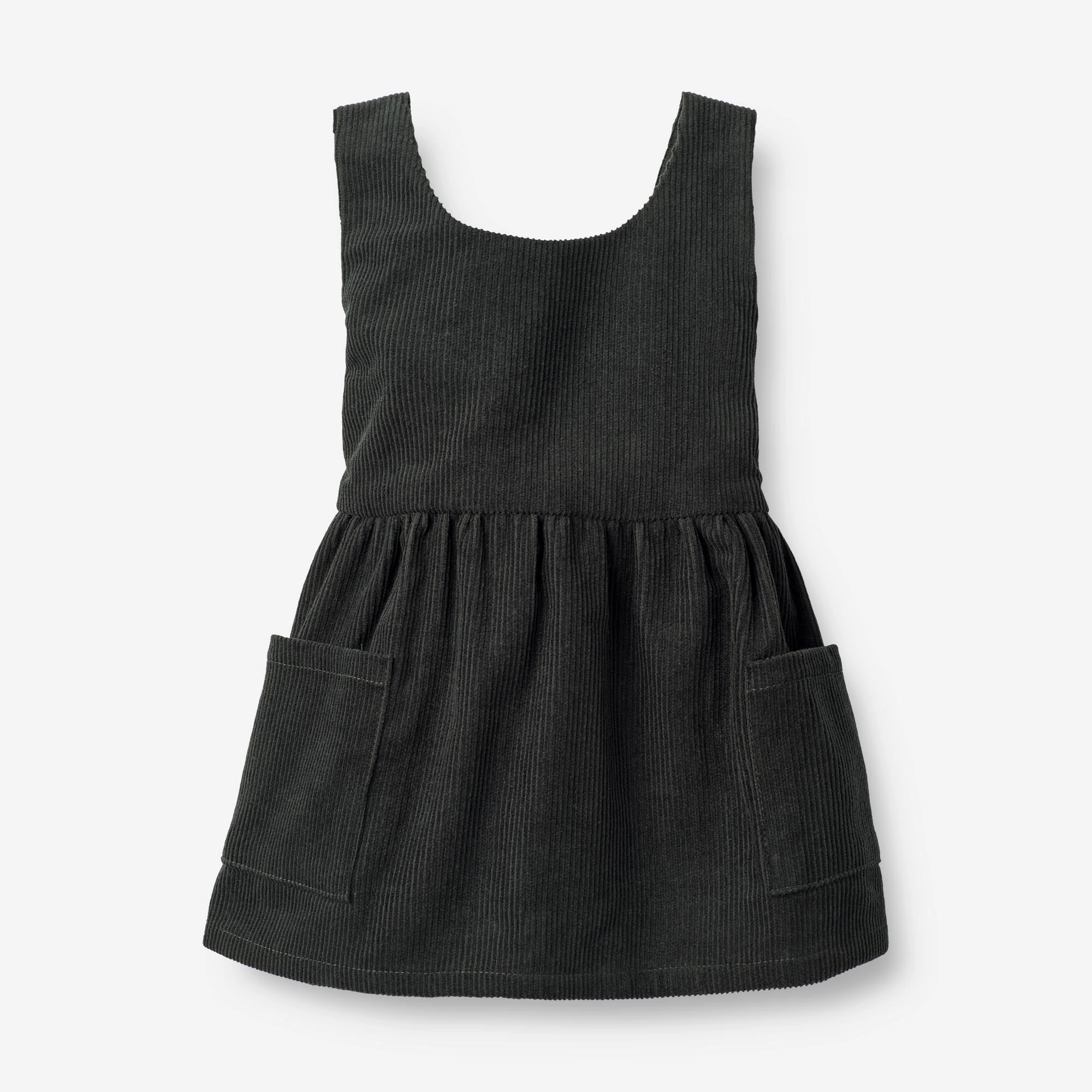 Silky Mood Boat-Neck Dress Annie - navy