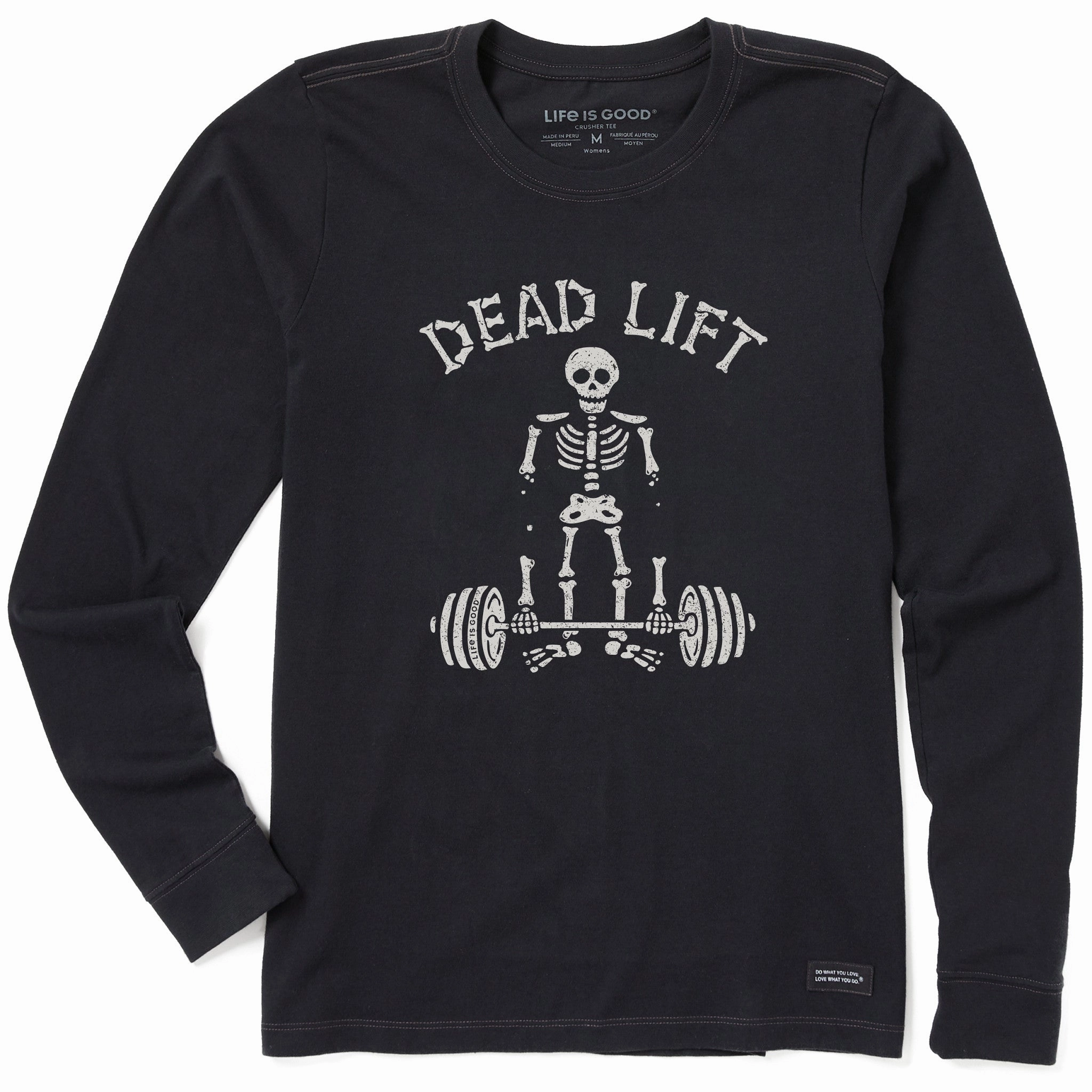 Women's Dead Lift Long Sleeve Crusher Tee EasyCare Fabric