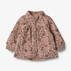 Wrinkle Free Fabric FlexibleFit Thermo Jacket Thilde | Baby - rose dawn flowers