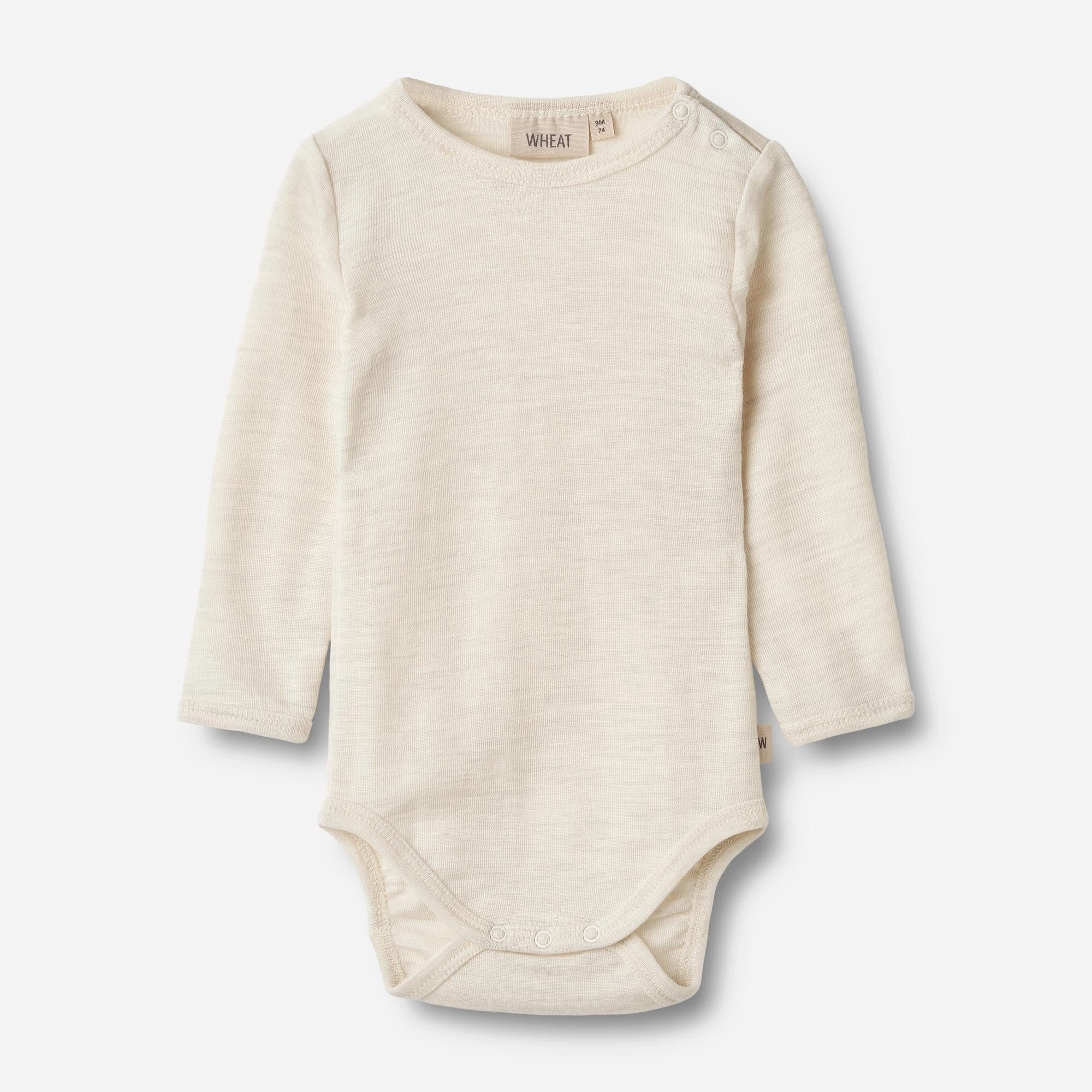 Wool Body L/S Lucca - eggshell melange Chill Friendly Essential Outfit
