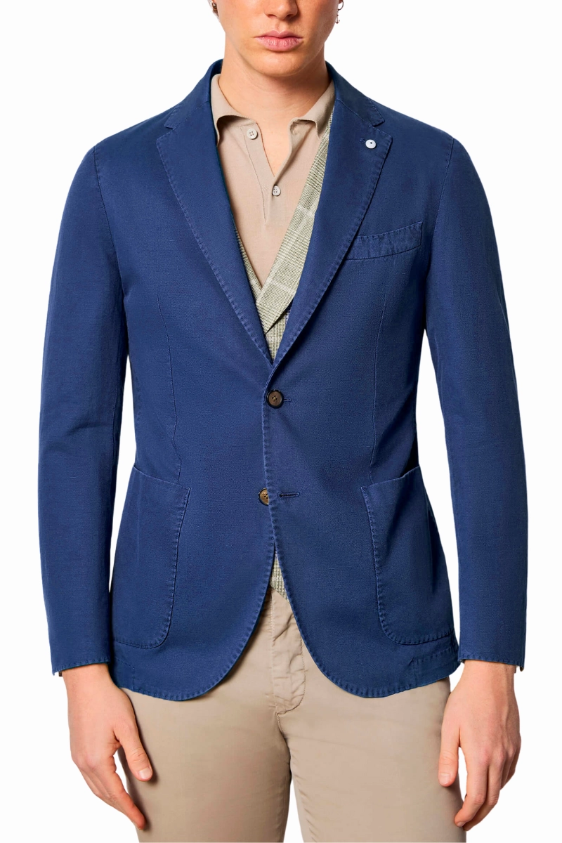 Navy Jack Jacket Tapered Silhouette Engineering
