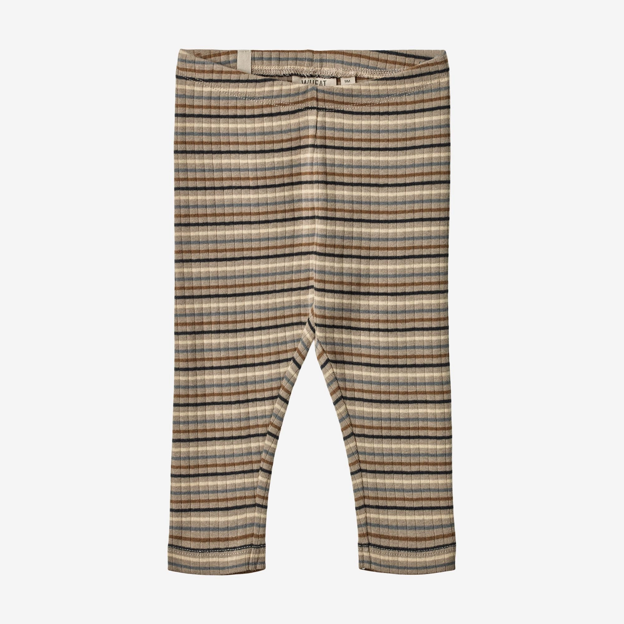 Jersey Leggings Jules | Baby - multi stripe Modern Performance Bonded Seamless Edges