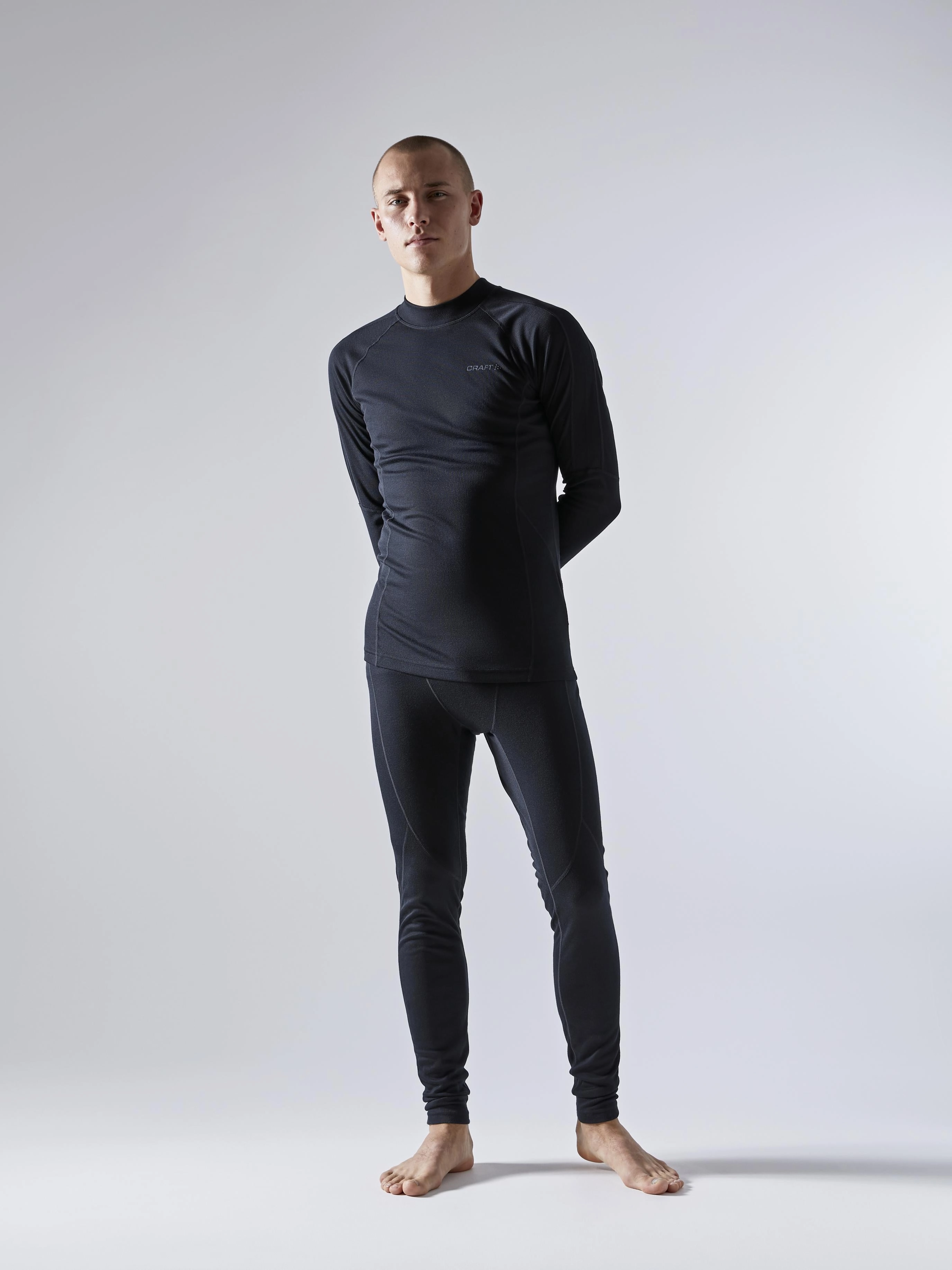 Men's Core Warm Baselayer Set Fitness Lover Cycling Trip