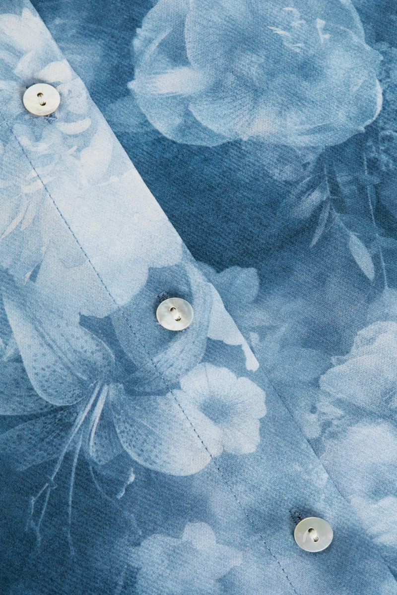 Nina Silk Blouse Casual Design