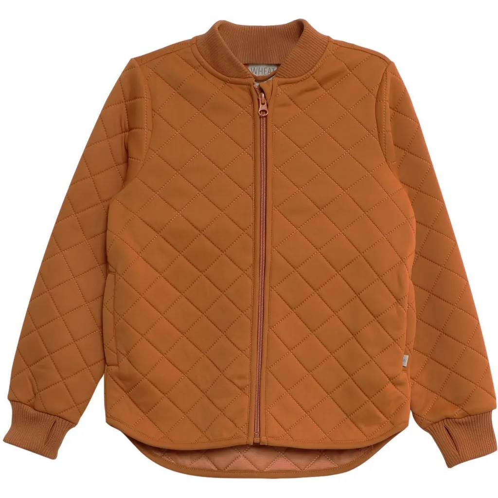 Thermo Jacket Loui - terracotta Long Lasting Shape Retention Bold Statement