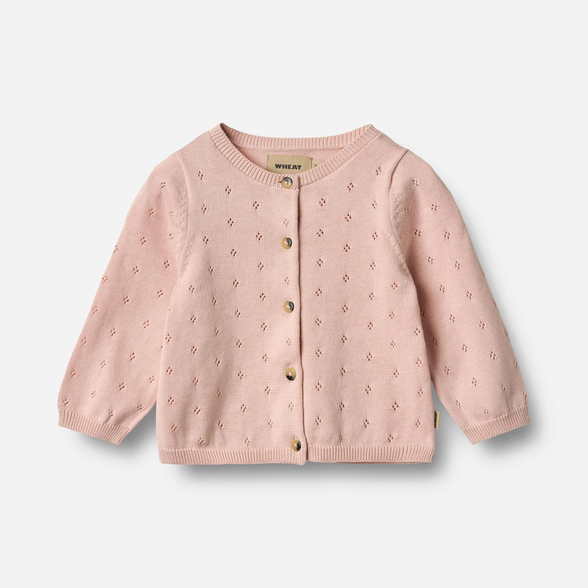 Knit Cardigan Maia - powder Layered Ventilation Design