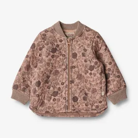 Thermo Jacket Loui | Baby - rose dawn flowers AntiStaticLayer