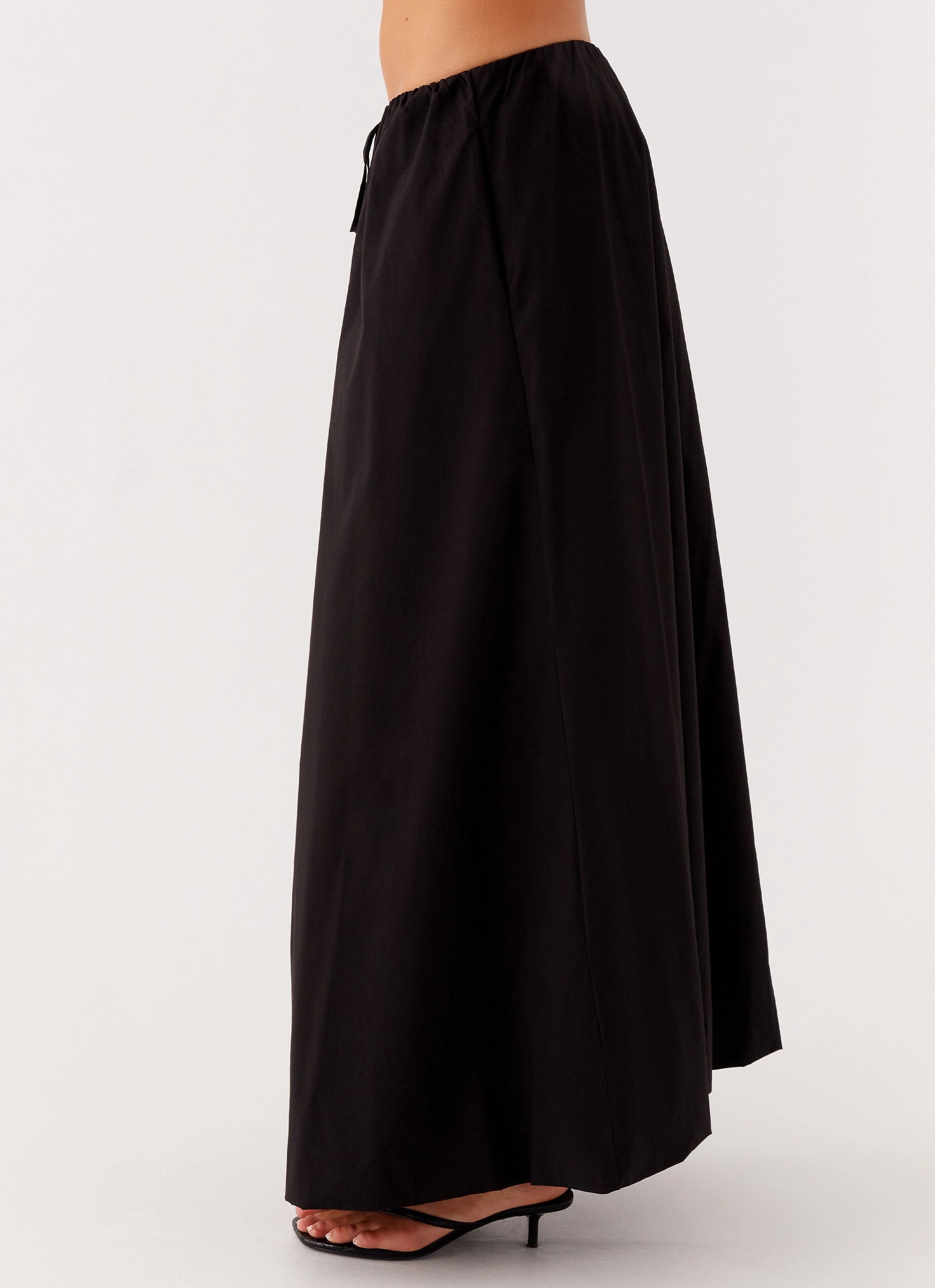 Modern Design Cheryl Maxi Skirt - Black