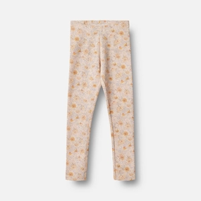 Leggings Jules - coneflowers Soft Comfort Fit slim fit