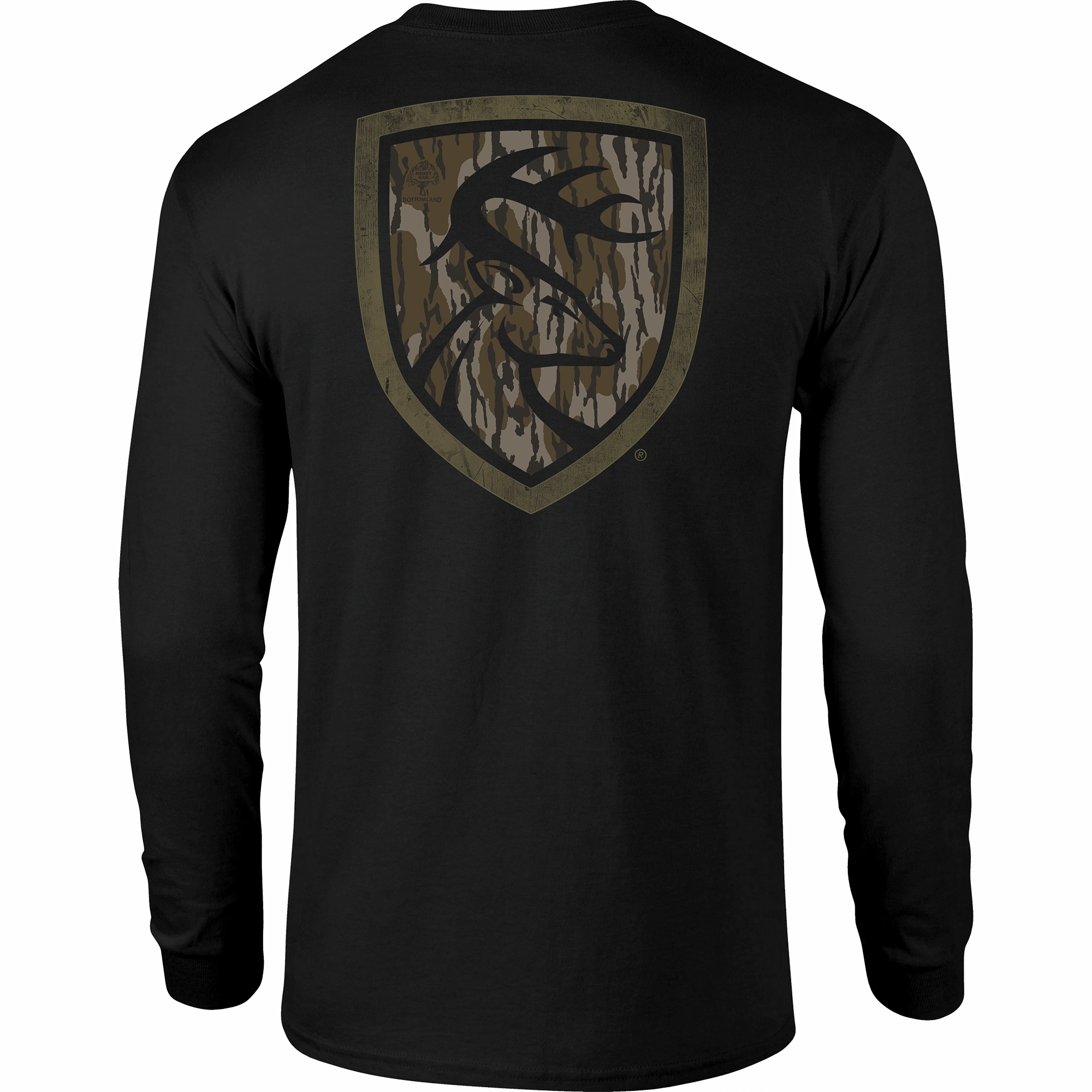 Non-Typical Original Bottomland Long Sleeve T-Shirt Effortless Comfort Comfy Layer Wear