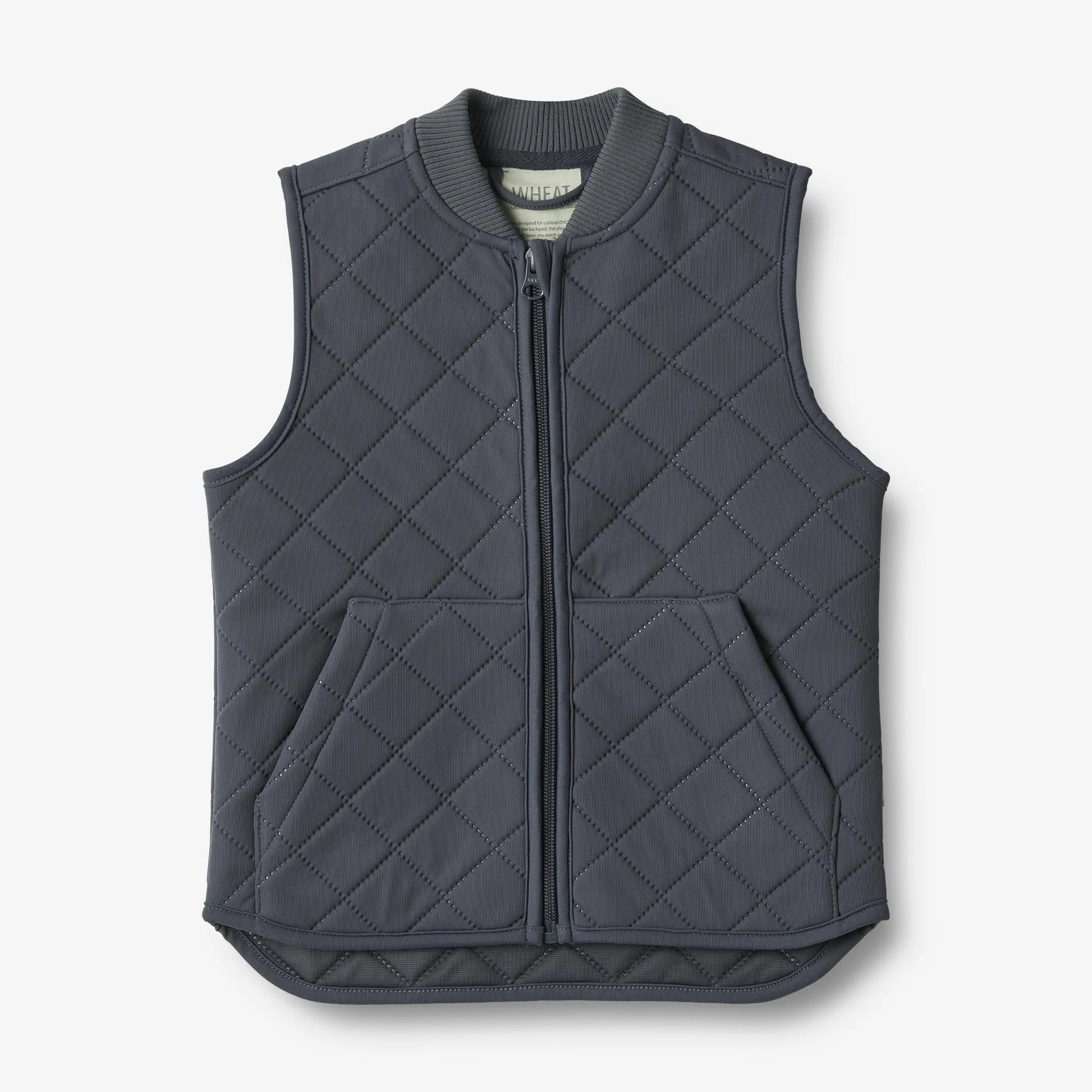 Cold Outfit Utility Inspired Look Thermo Gilet Ede - ink