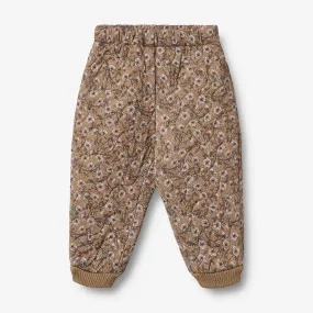 Thermo Pants Alex | Baby - caramel anemones Contemporary Fit